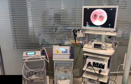 Bronchoscope ELUXEO™ system by Fujifilm Europe GmbH at General Hospital of Athens Sotiria